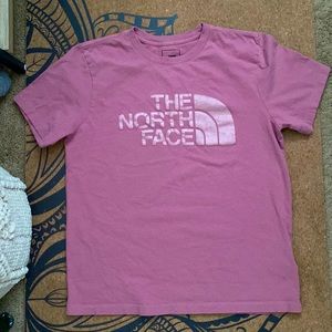 Women’s North Face Rose gold T-shirt